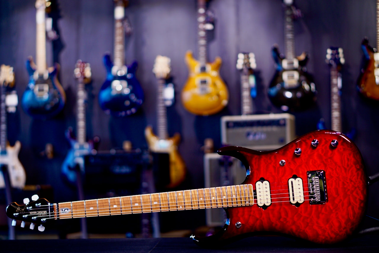 Ernie Ball Music Man JP15 BFR Baritone Cherry Creamsicle D00593