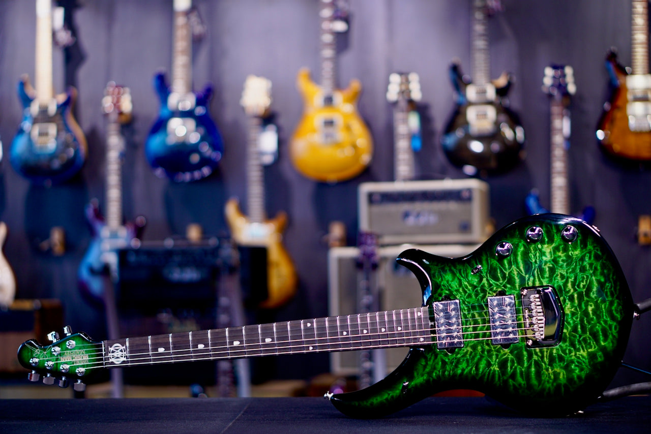 Ernie Ball Music Man BFR John Petrucci Majesty 6  Malachite M021996
