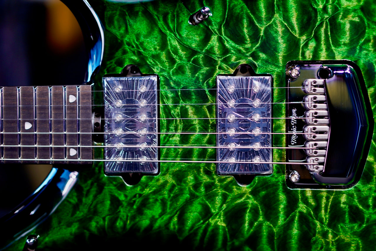 Ernie Ball Music Man BFR John Petrucci Majesty 6  Malachite M021996