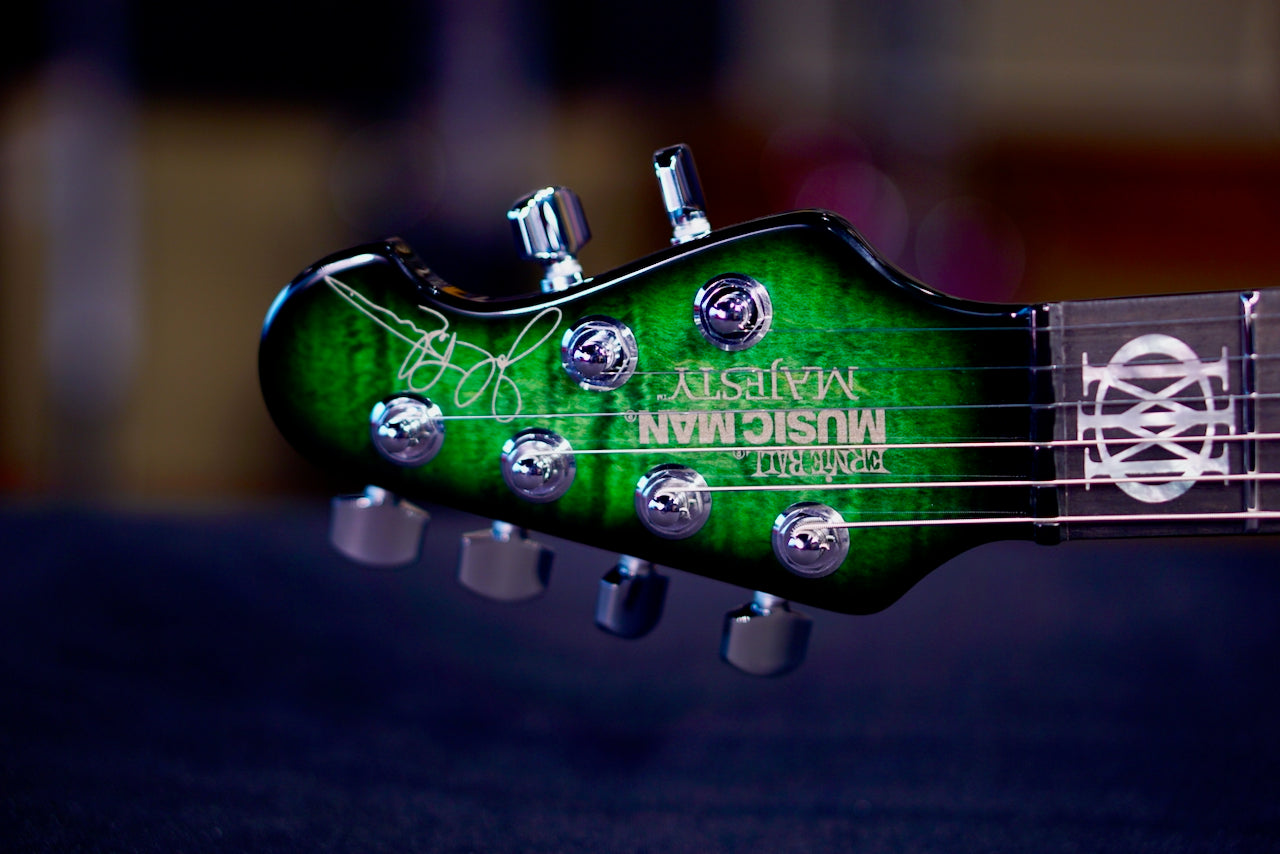 Ernie Ball Music Man BFR John Petrucci Majesty 6  Malachite M021996