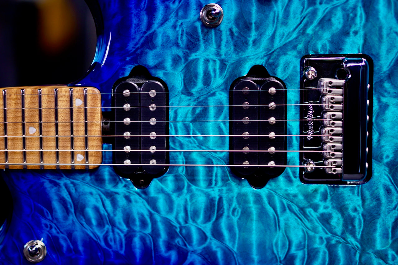 Ernie Ball Music Man JP15 Cerulean Paradise Quilt H09681