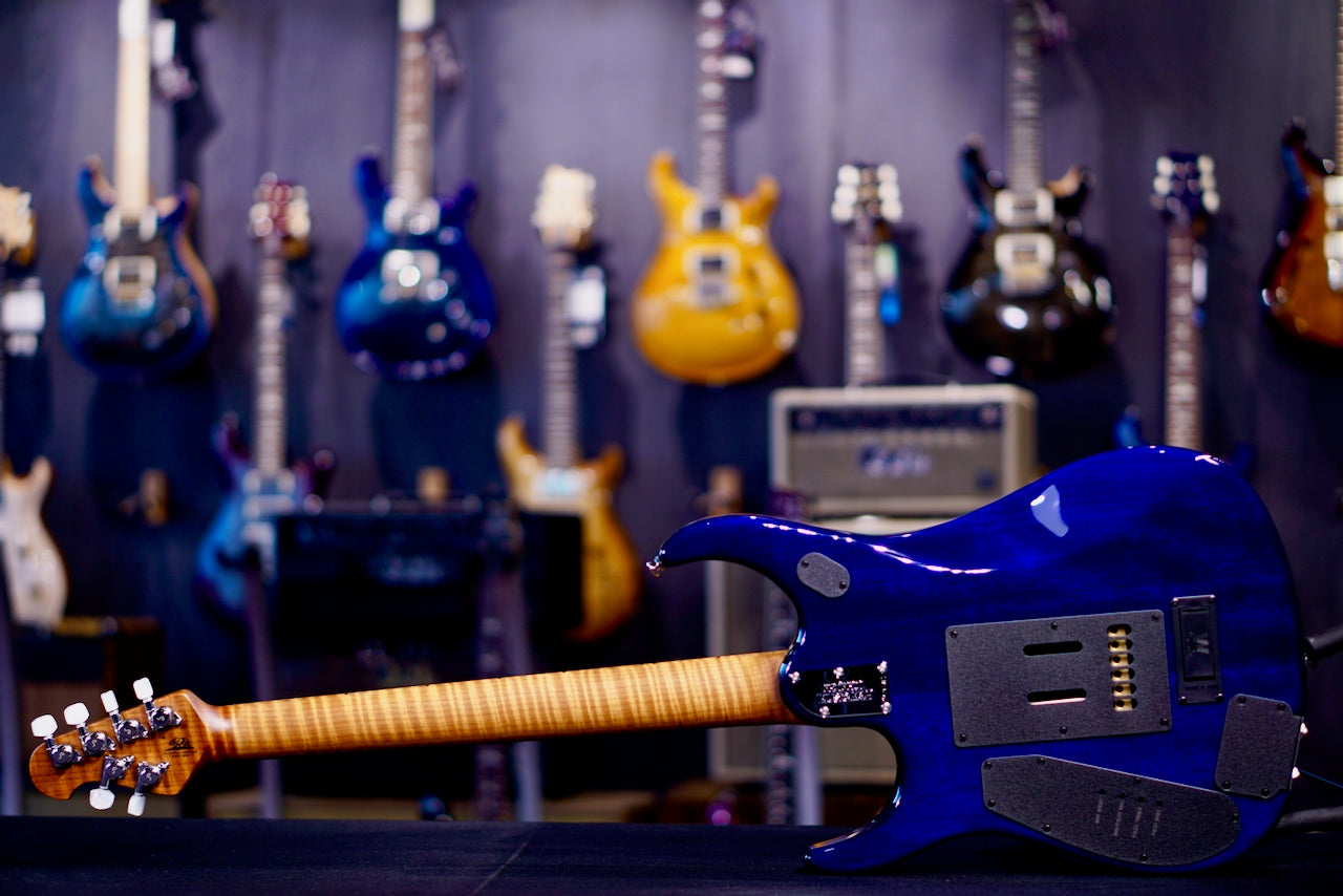 Ernie Ball Music Man JP15 Cerulean Paradise Quilt H09681