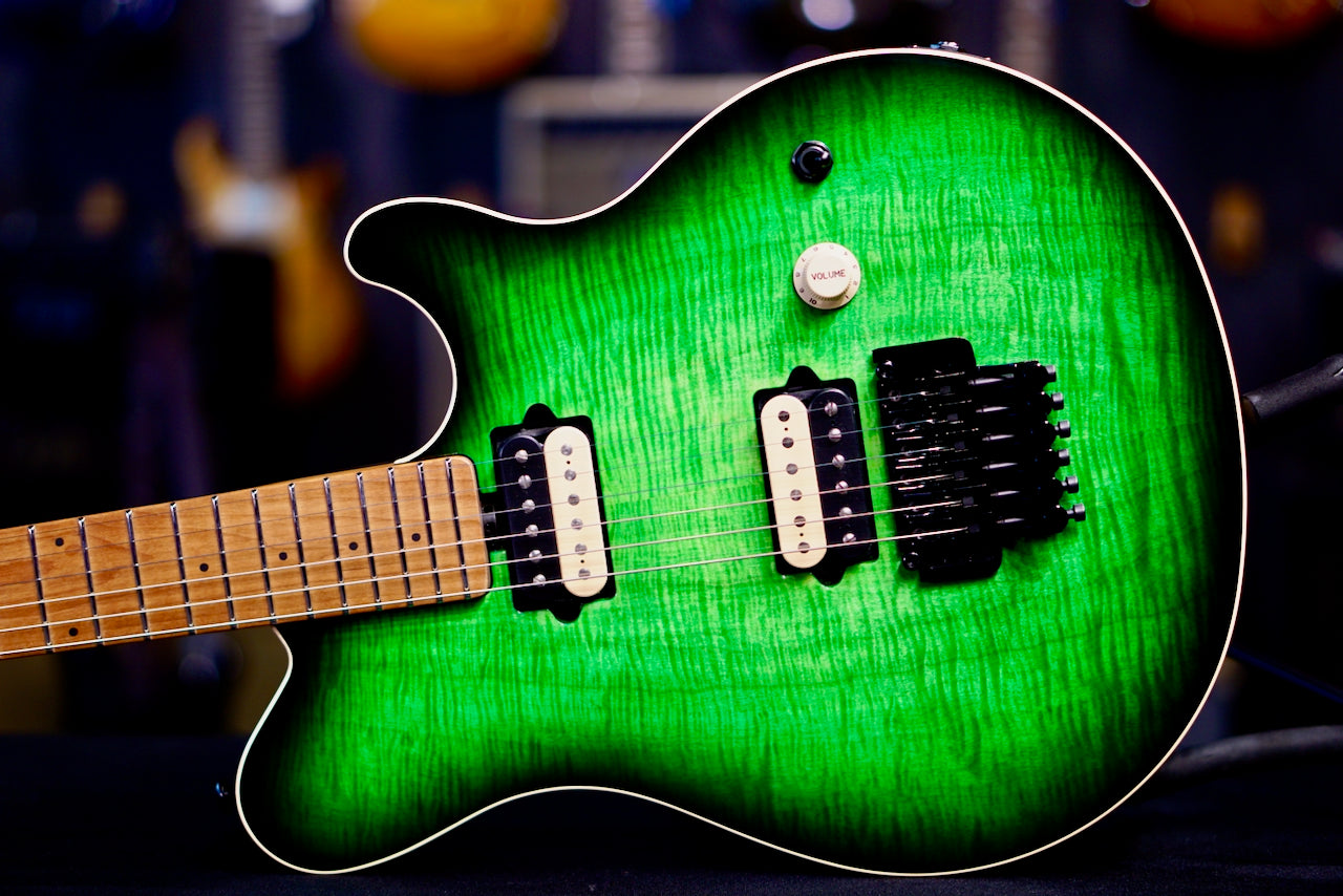Ernie Ball Musicman Axis matcha Flame H10298