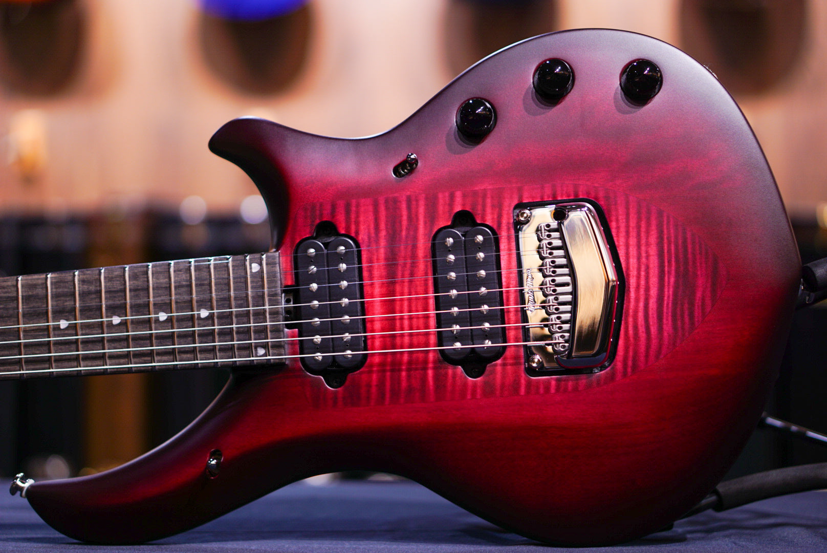 Ernie Ball Music Man Majesty 7 Amaranth Red M018836