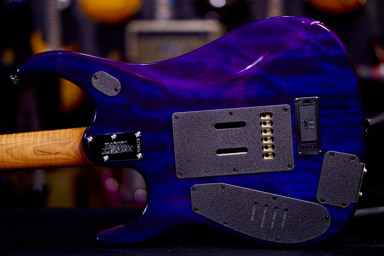 Ernie Ball Music Man JP15 Purple Nebula Quilt H08519
