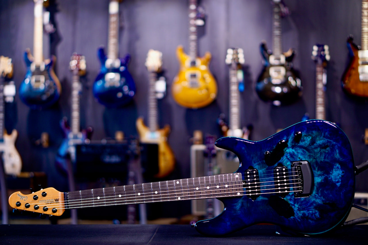 Ernie Ball Music Man Jason Richardson 7-string Cutlass HT Water Temple S13514