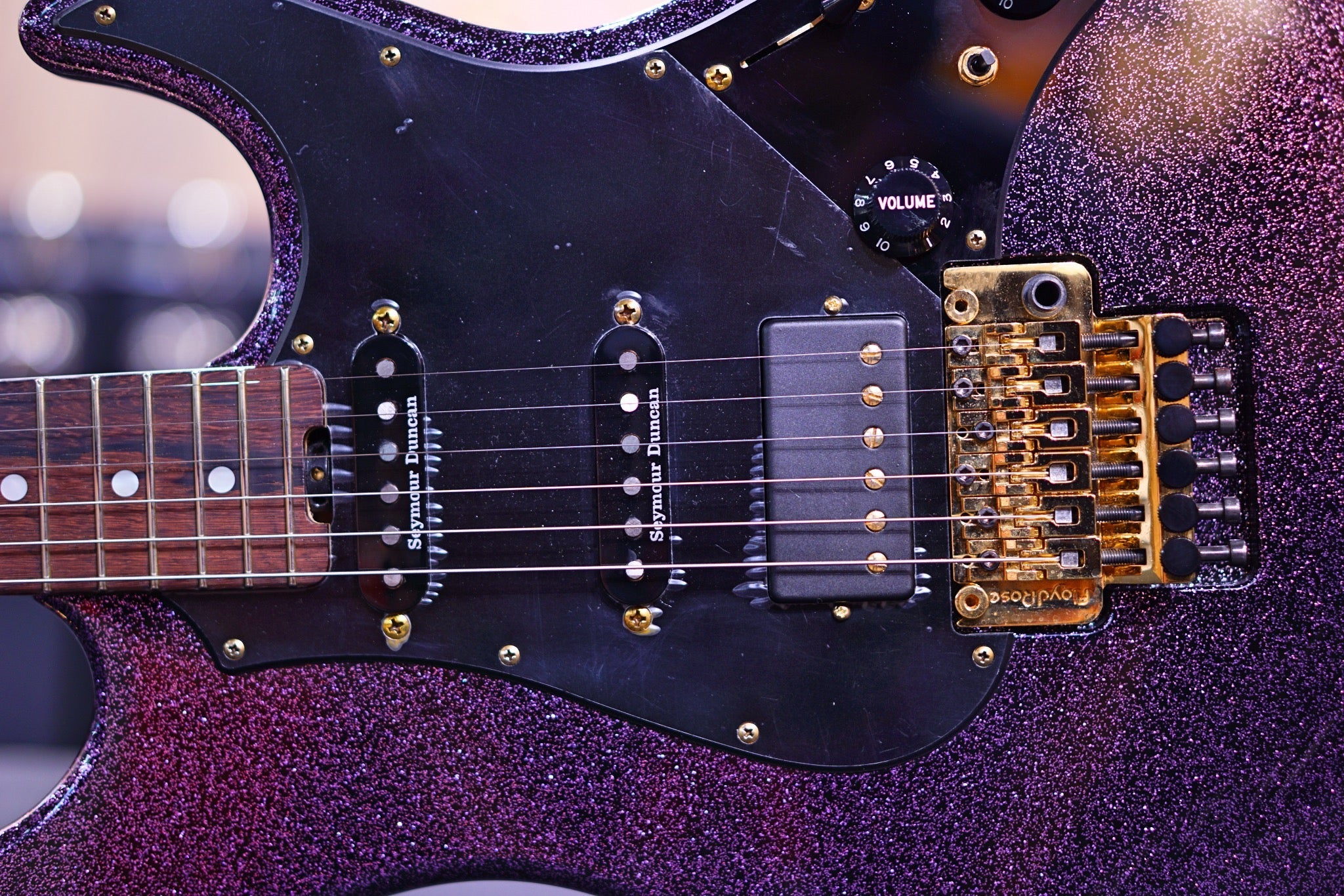 ESP Original snapper FR purple sparkle granite e6521212 - HIENDGUITAR   esp GUITAR