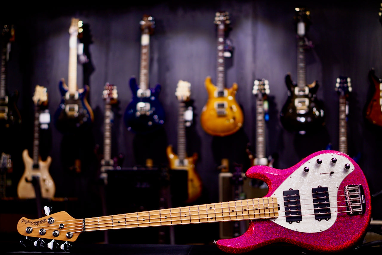 Ernie Ball Music Man StingRay 5 Special HH 5 Bass Soda Pink Sparkle K10892