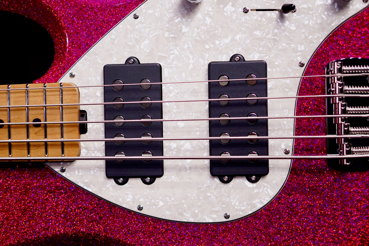 Ernie Ball Music Man StingRay 5 Special HH 5 Bass Soda Pink Sparkle K10892
