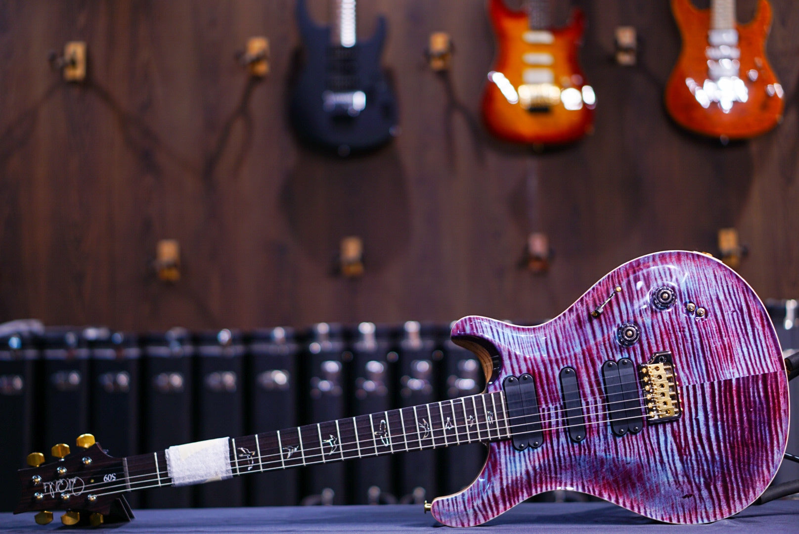PRS 509 wood library w rosewood neck violet 10 Top 0374819