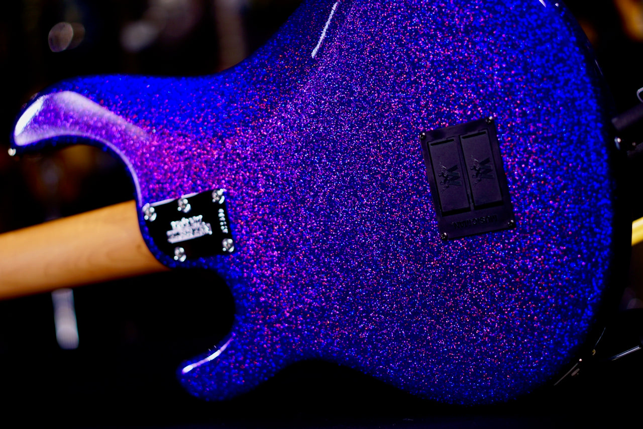 Ernie Ball Music Man StingRay 5 Special HH 5 Bass Violet Sparkle Burst K11635