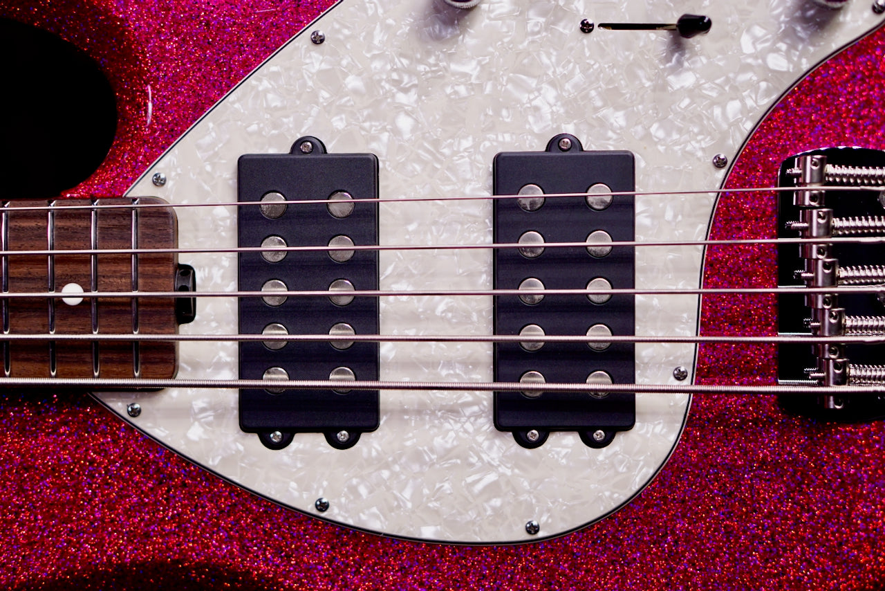 Ernie Ball Music Man StingRay 5 Special HH 5 Bass Soda Pink Sparkle w