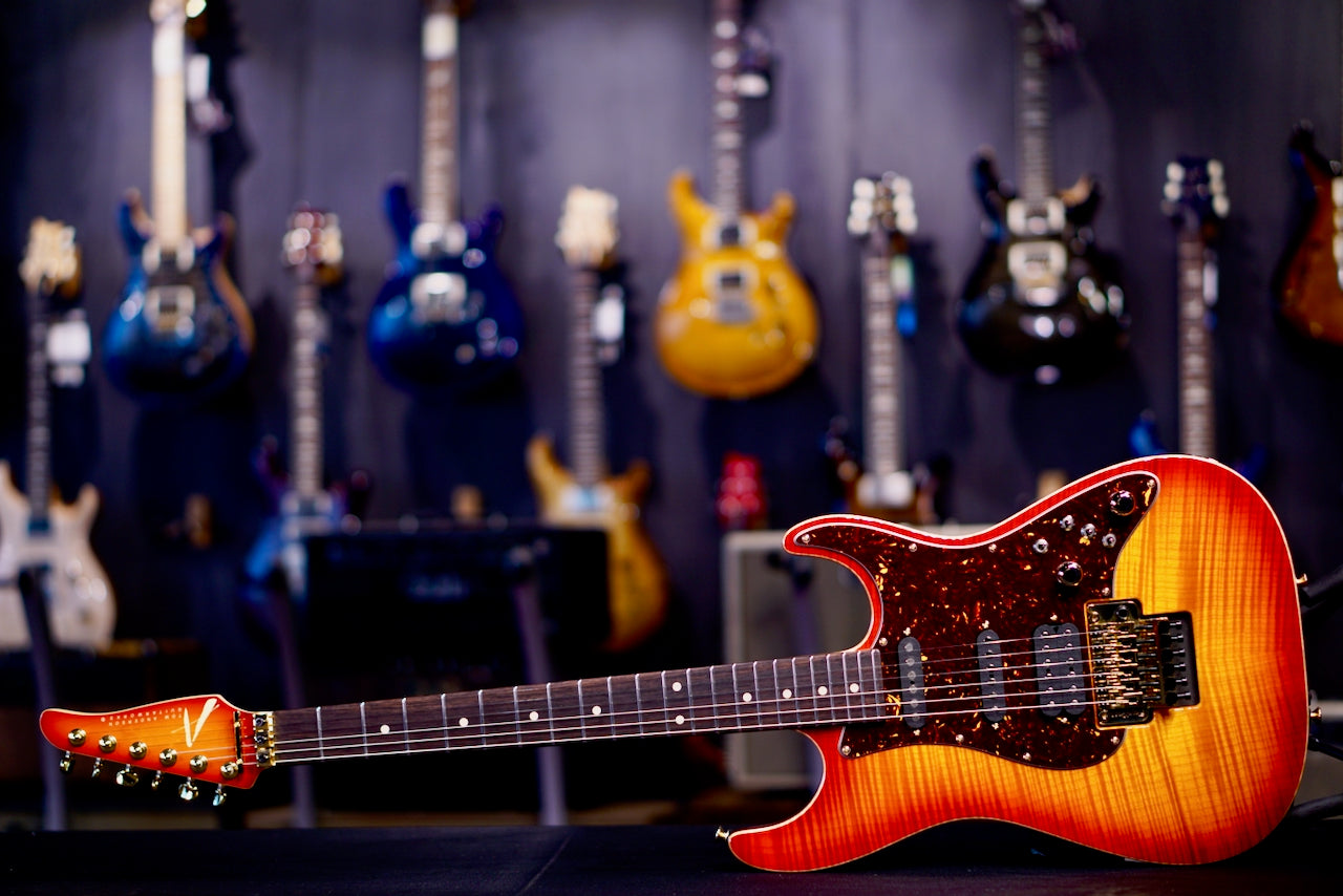 Tom Anderson Drop Top Classic Cherry Burst * 01-09-26P *