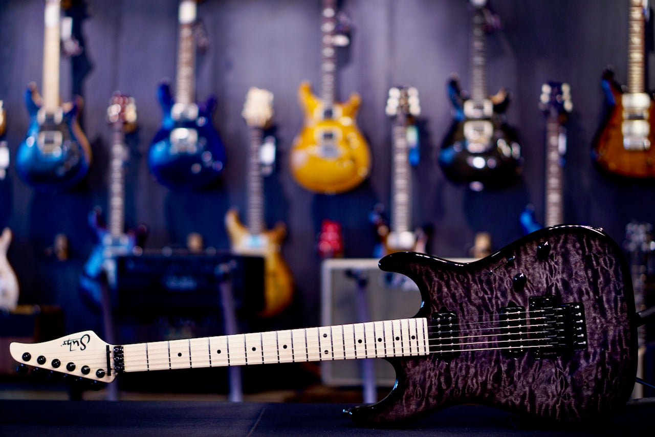 Suhr Standard Thin Burst LE Trans Black 90290