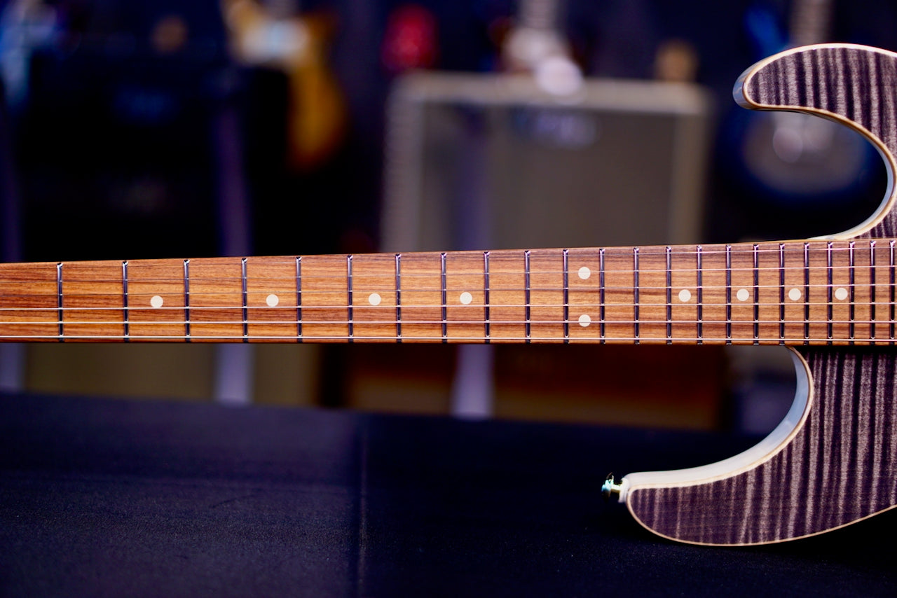 Suhr Modern Custom Trans Charcoal white back 87954