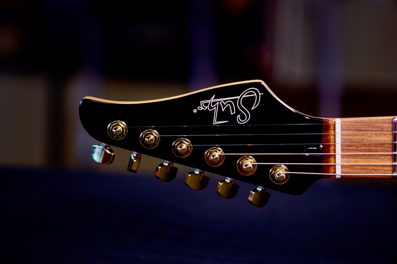 Suhr Modern Custom Trans Charcoal white back 87954