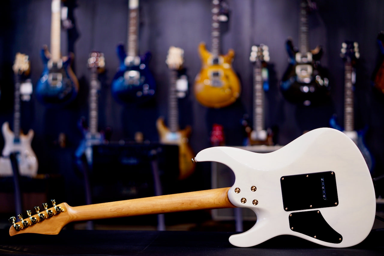 Suhr Modern Custom Trans Charcoal white back 87954