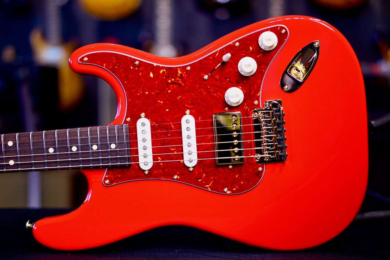 Suhr Classic S Custom Porsche Red Rosewood Neck & Gold Package 85905