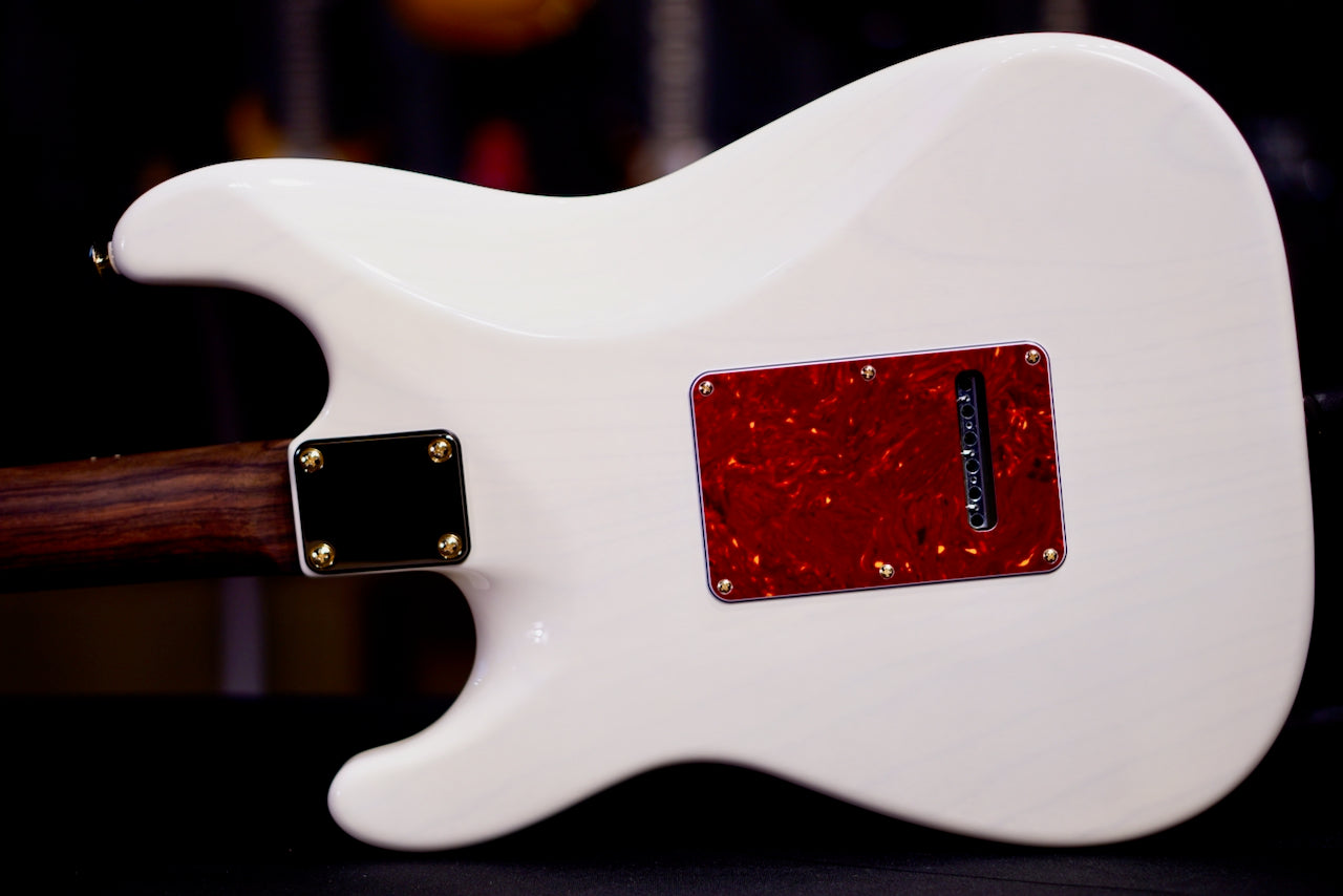 Suhr Classic S Custom Trans White Rosewood Neck & Gold Package 85904