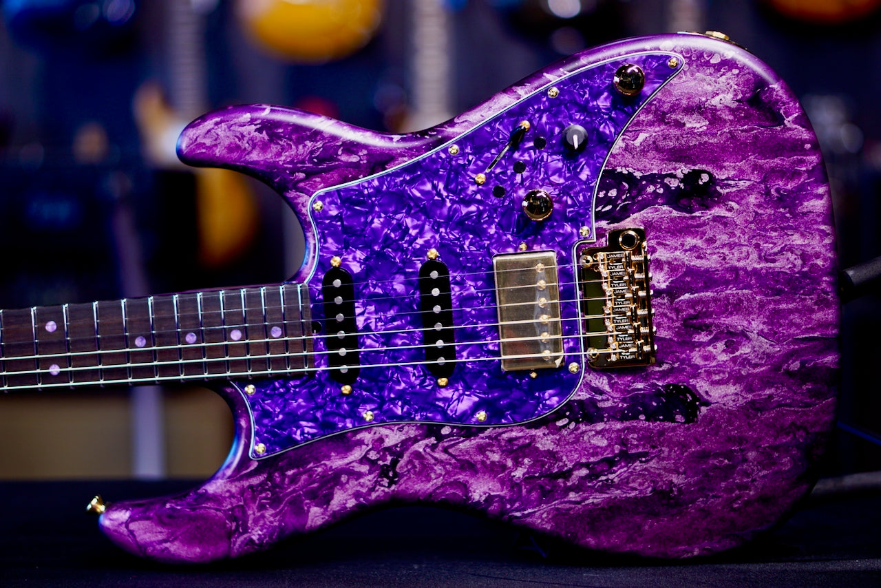 James Tyler Studio Elite HDX Double Amethyst Shmear Gold Package 26210