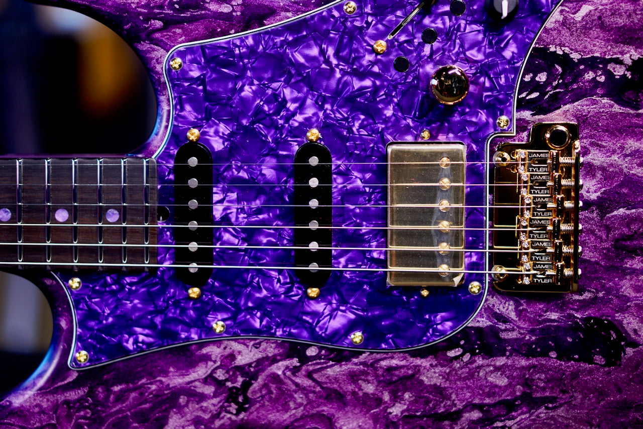 James Tyler Studio Elite HDX Double Amethyst Shmear Gold Package 26210