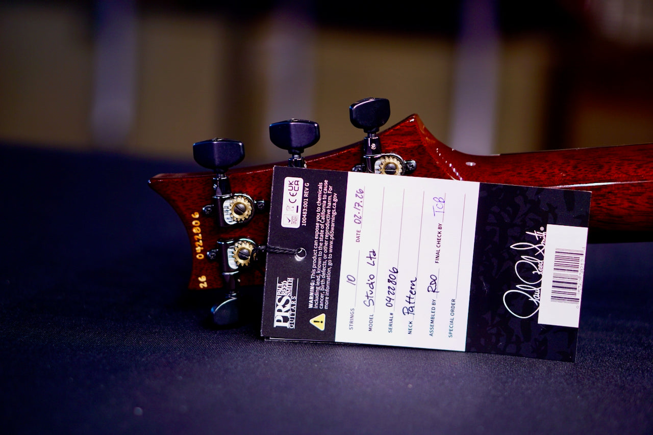 PRS Studio Mango Top Orange Tiger Ltd Ed 0422806
