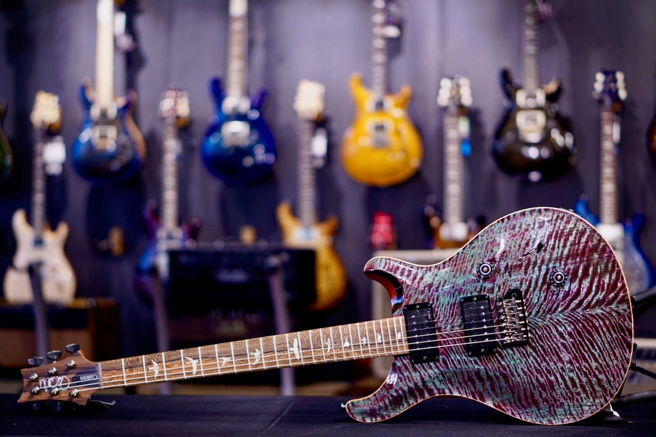 PRS Custom 24 Mango Top Blood Violet Ltd Ed 0422717