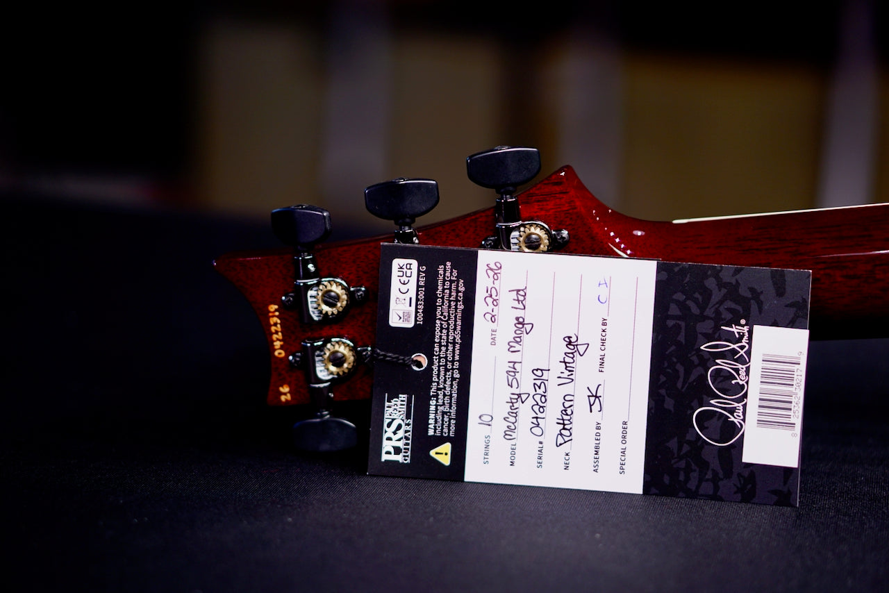 PRS McCarty 594 Mango Top Solarflare Ltd Ed 0422319