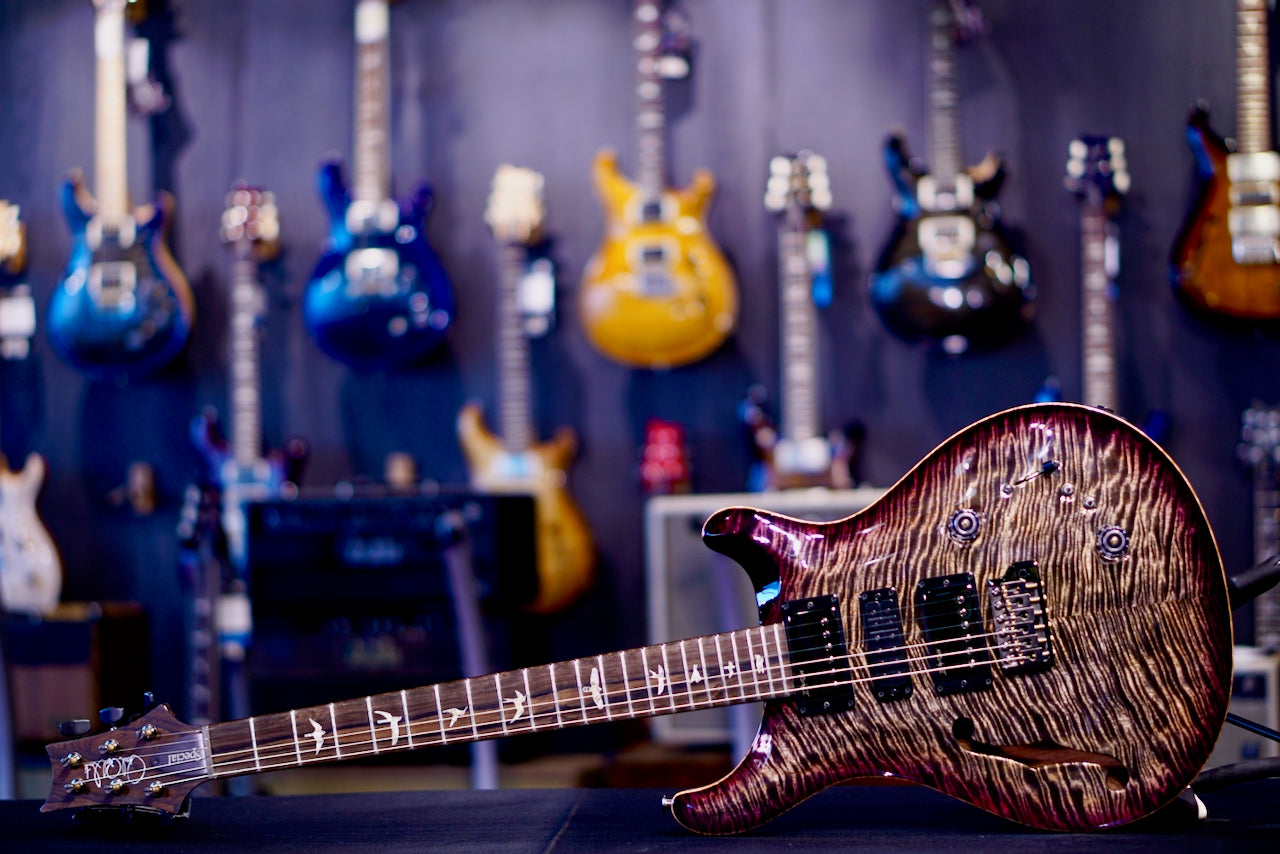 PRS Special Semi-hollow Mango Top Charcoal Purple Burst Ltd Ed 0422650