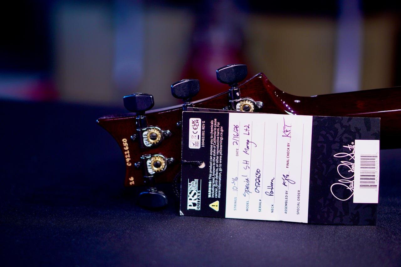 PRS Special Semi-hollow Mango Top Charcoal Purple Burst Ltd Ed 0422650