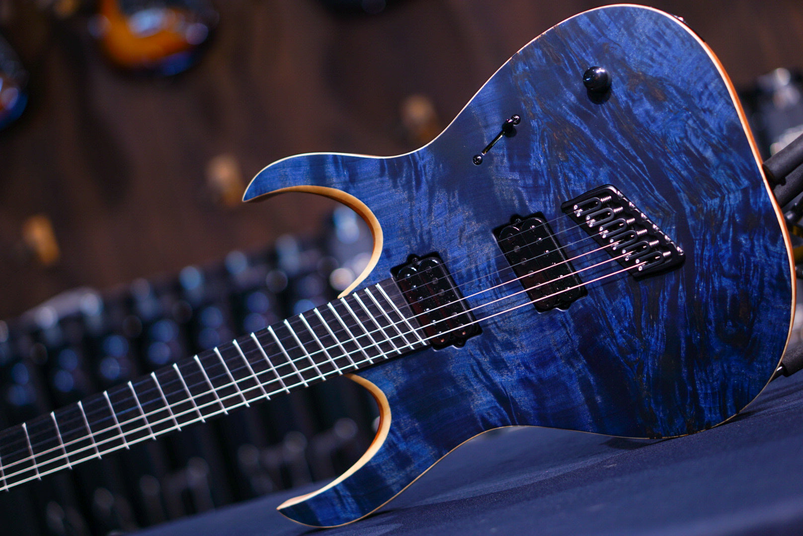 Mayones Duvell elite 6 VF BKP trans dirty blue satine DF402652