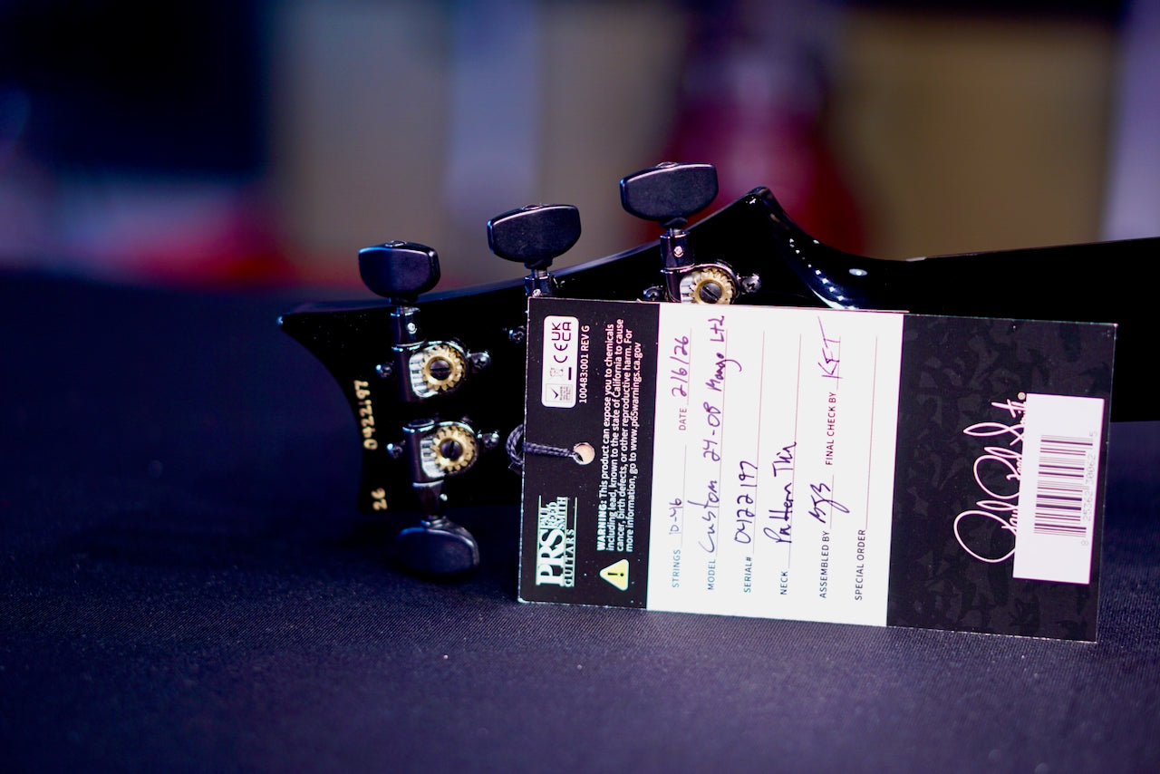 PRS Custom 24-08 Mango Top Purple Mist Ltd Ed 0422197
