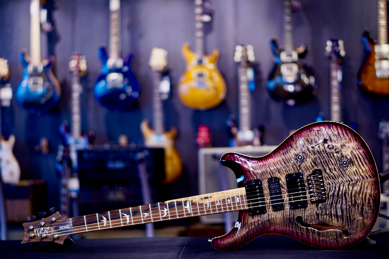 PRS Special Semi-hollow Mango Top Charcoal Purple Burst Ltd Ed 0422720