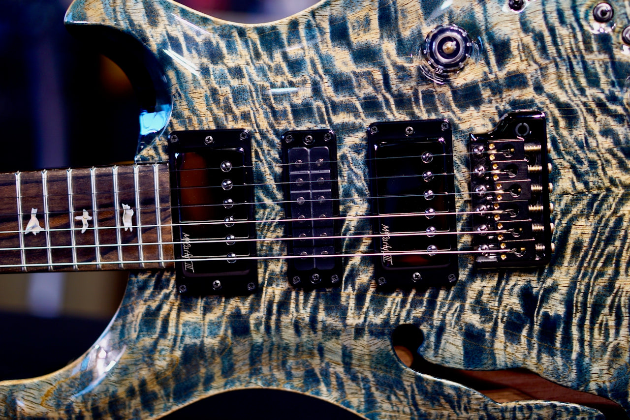 PRS Special Semi-hollow Mango Top Faded Whale Blue Ltd Ed 0422721