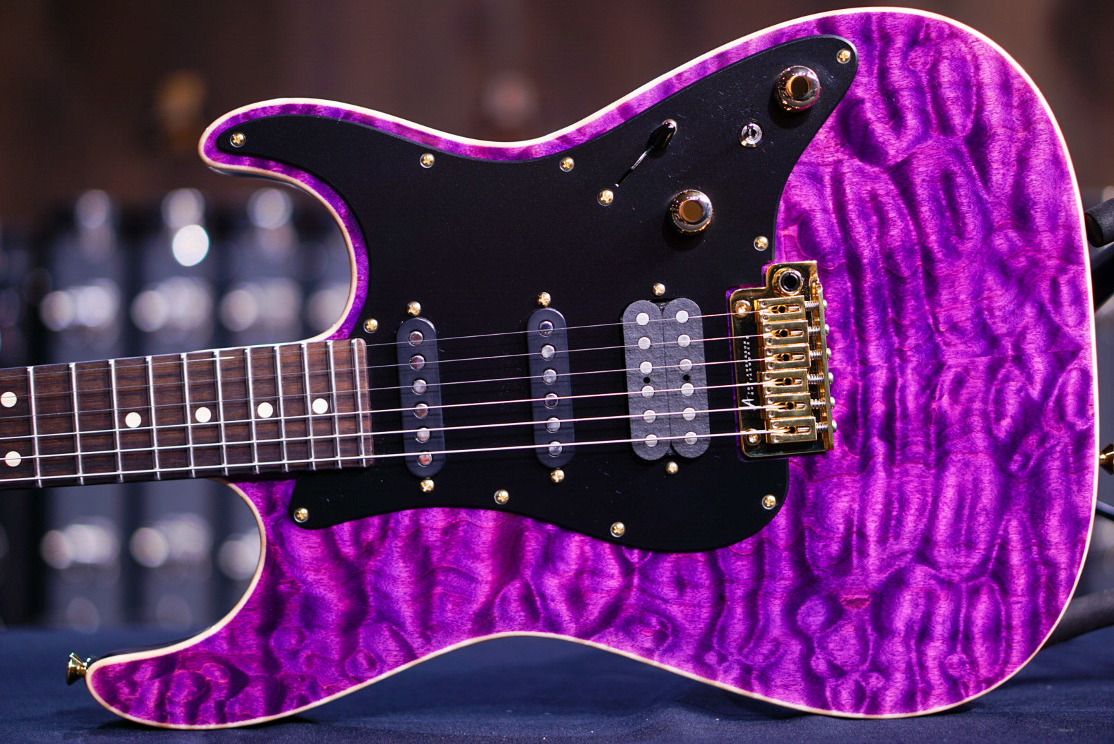 Tom Anderson drop top classic transparent purple 02-14-24N