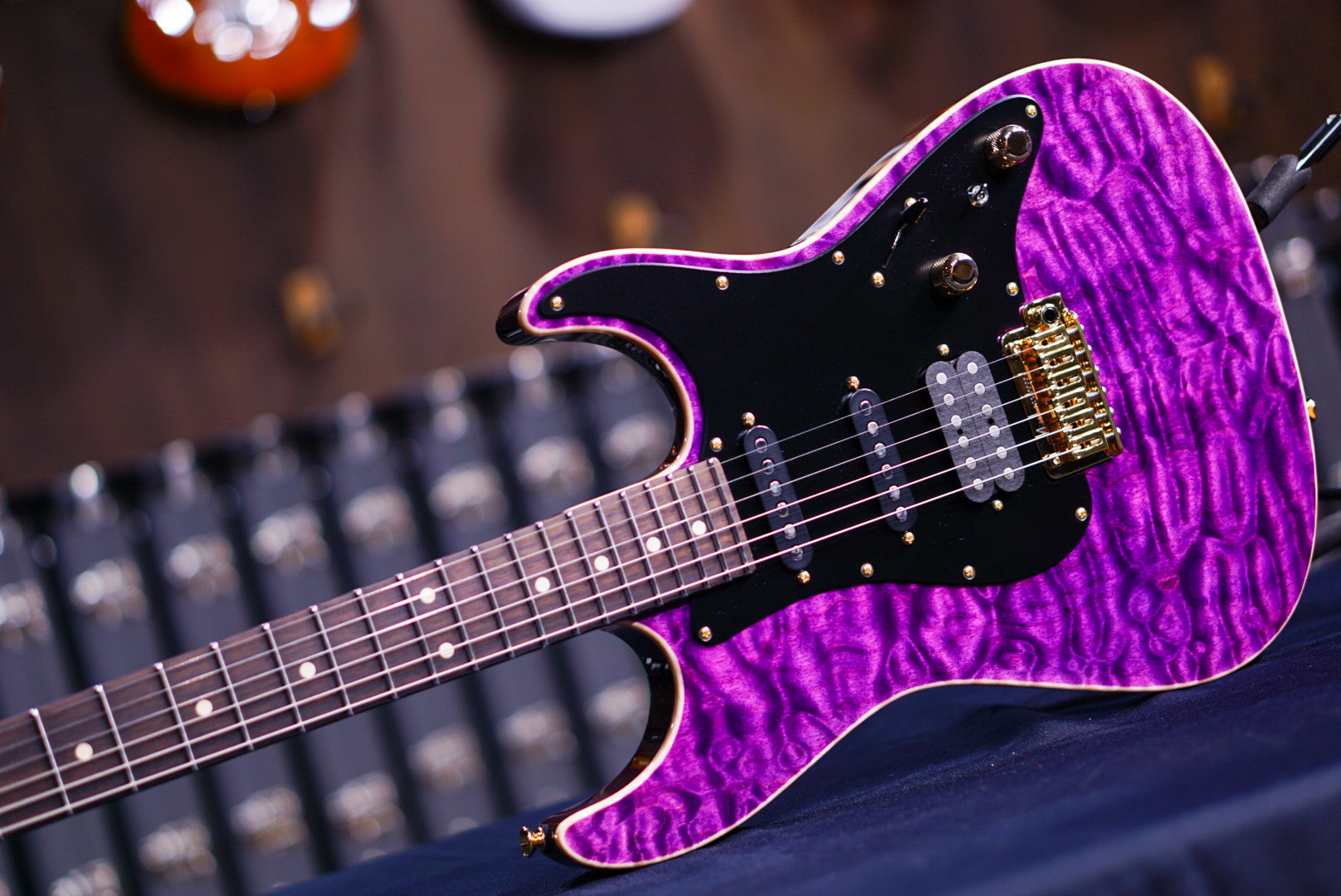 Tom Anderson drop top classic transparent purple 02-14-24N