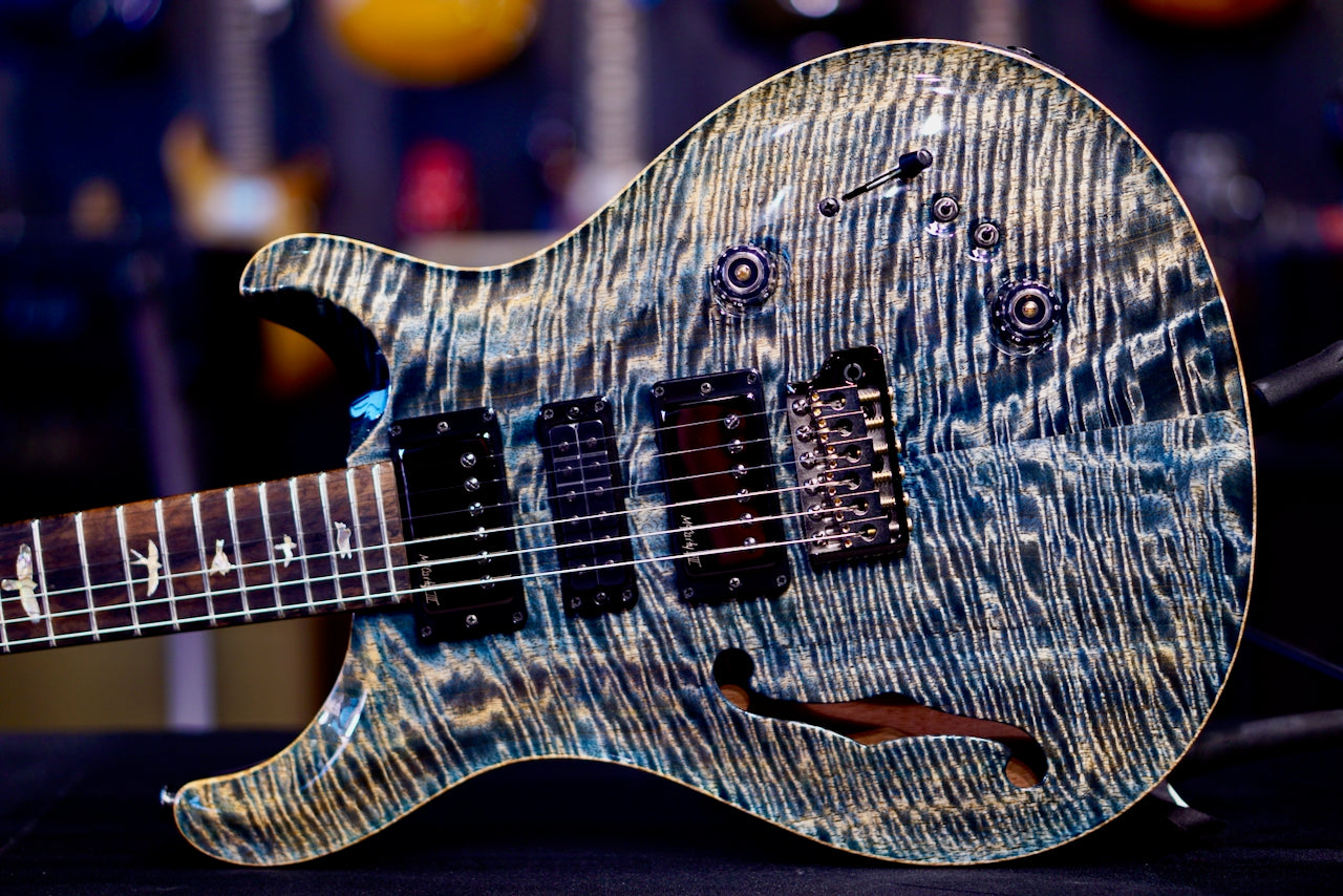 PRS Special Semi-hollow Mango Top Faded Whale Blue Ltd Ed 0422656
