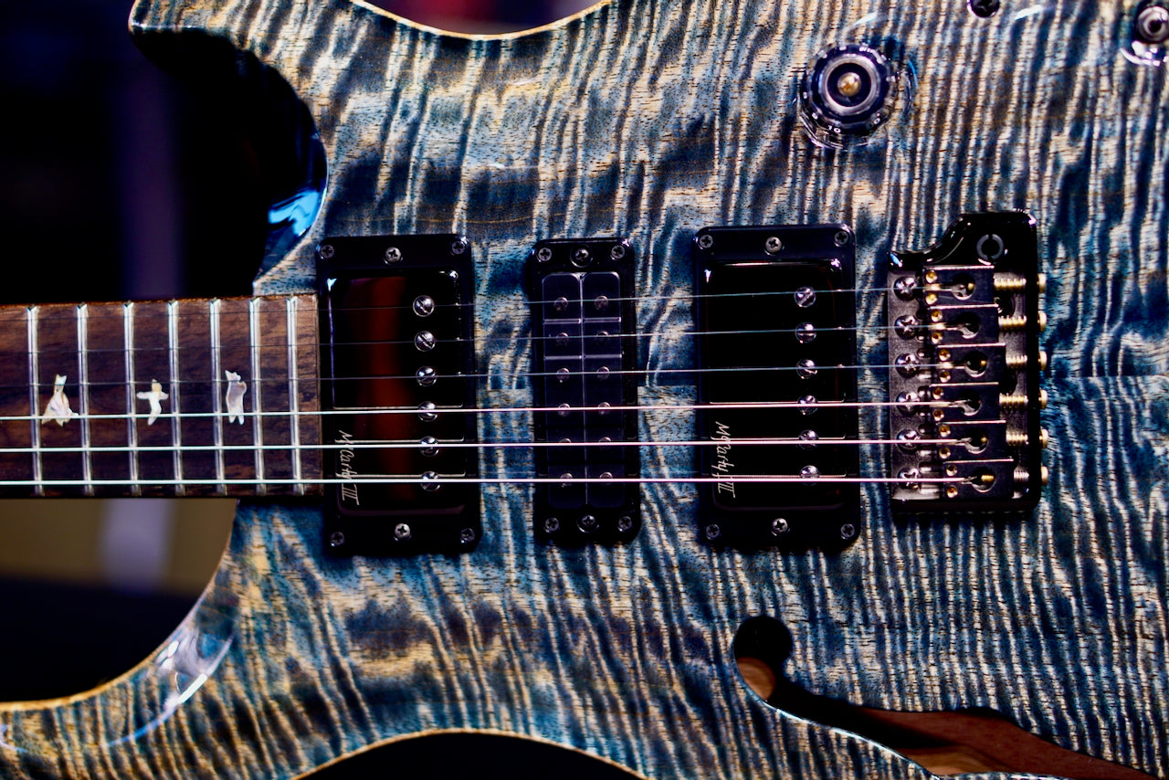 PRS Special Semi-hollow Mango Top Faded Whale Blue Ltd Ed 0422656