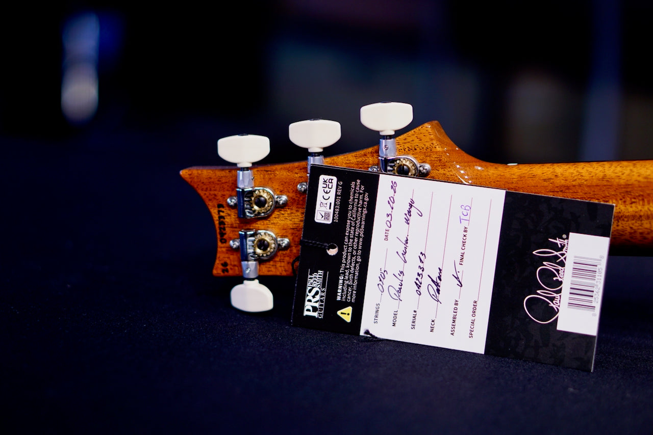 PRS Paul's Guitar Mango Top Limited Edition Tiger Eye 0423373