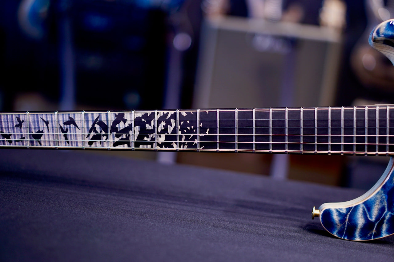 PRS Private Stock Custom 24 Piezo Indigo Dragon's Breathe 424910 PS #1281