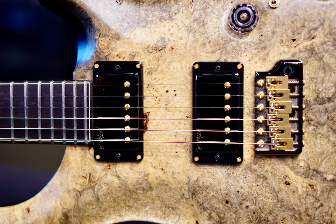 PRS Private Stock Custom 24 Piezo Buckeye Burl 0424917 PS#12328