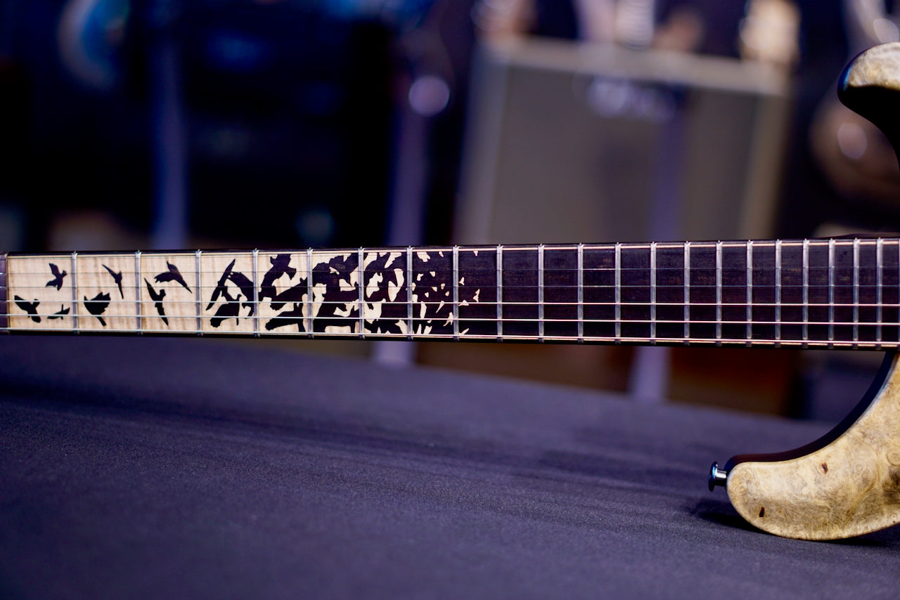 PRS Private Stock Custom 24 Piezo Buckeye Burl 0424917 PS#12328