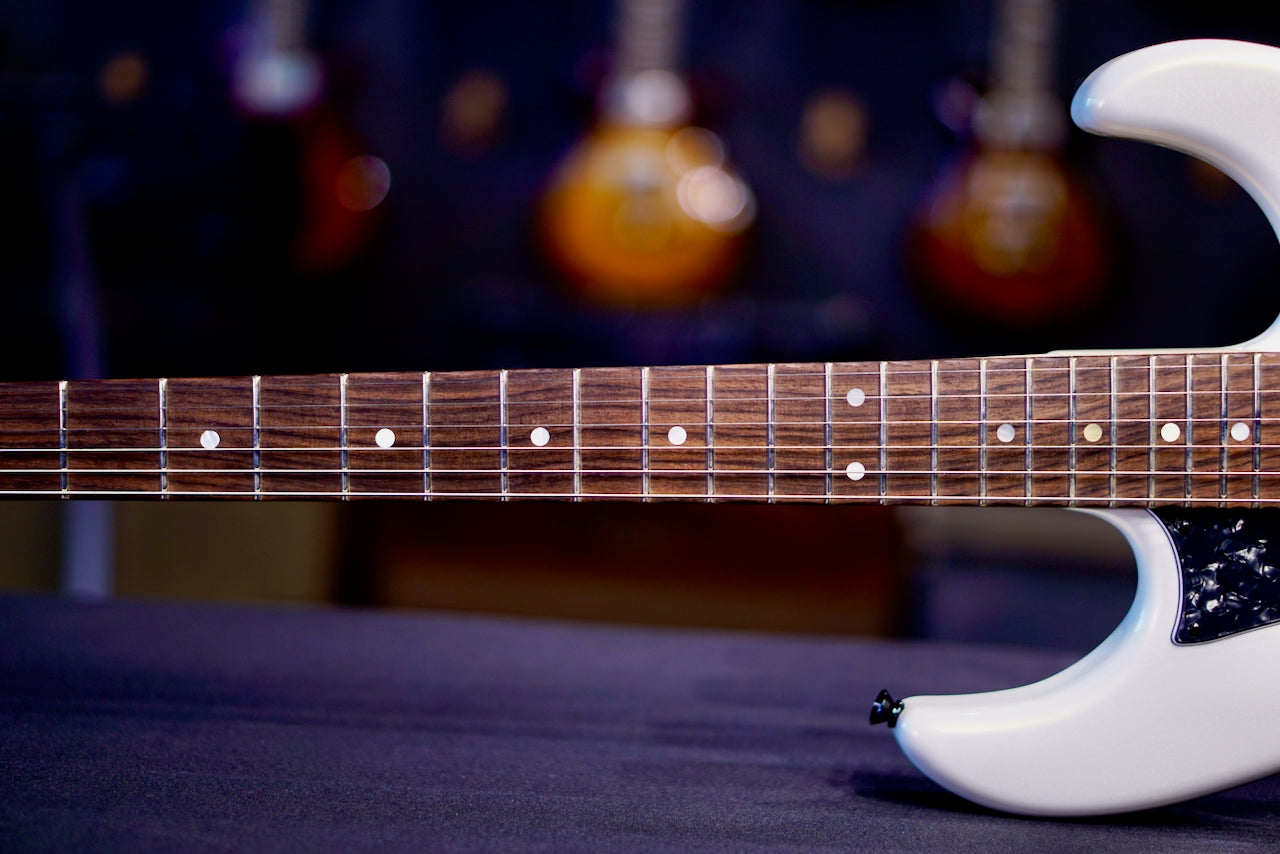 James Tyler JTG FR Floyd Rose - White Pearl Metallic