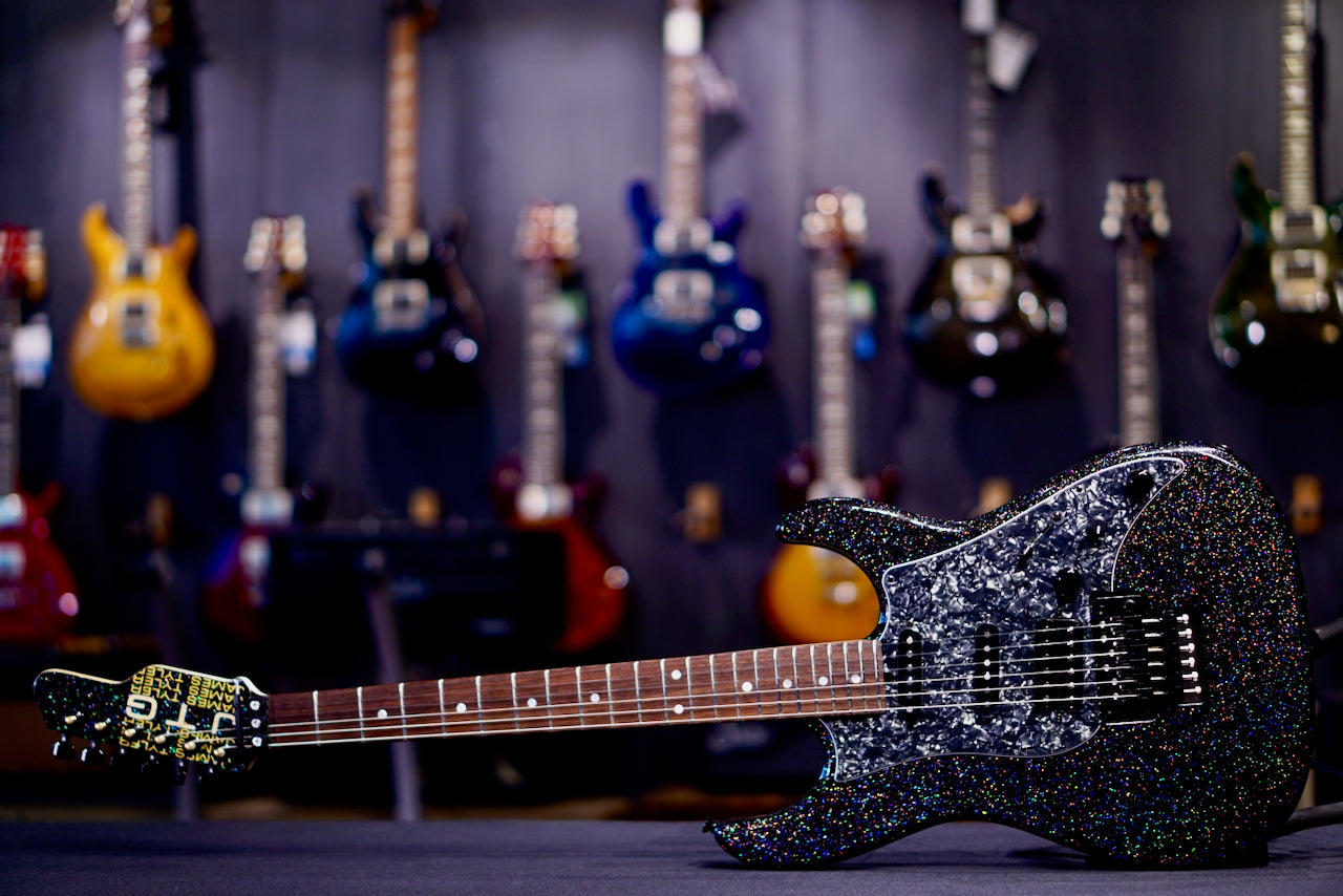 James Tyler JTG FR Floyd Rose - Black Metallic