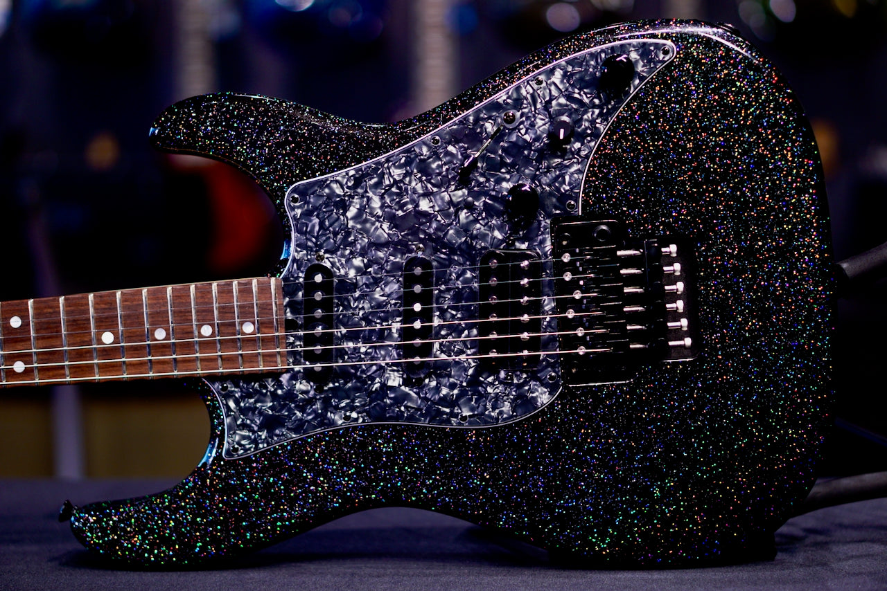 James Tyler JTG FR Floyd Rose - Black Metallic