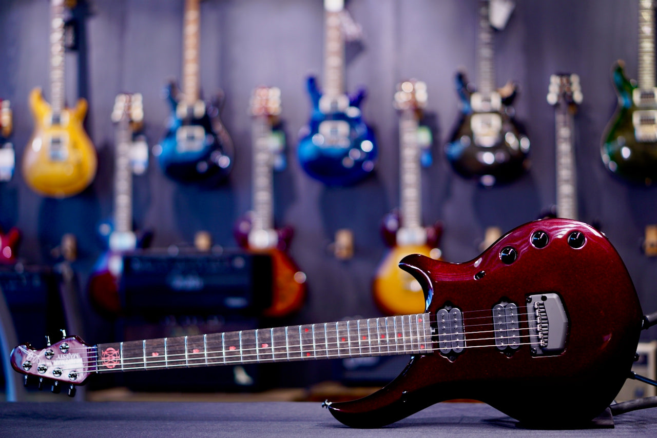 Ernie Ball Music Man Majesty Premium Select - Carnelian Red M021682