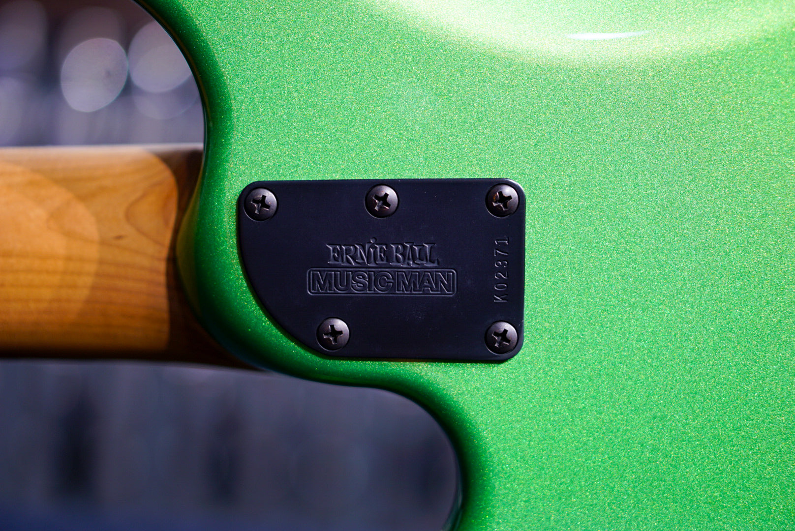 Ernieball Musicman StingRay Special 5 HH kiwi green K02371