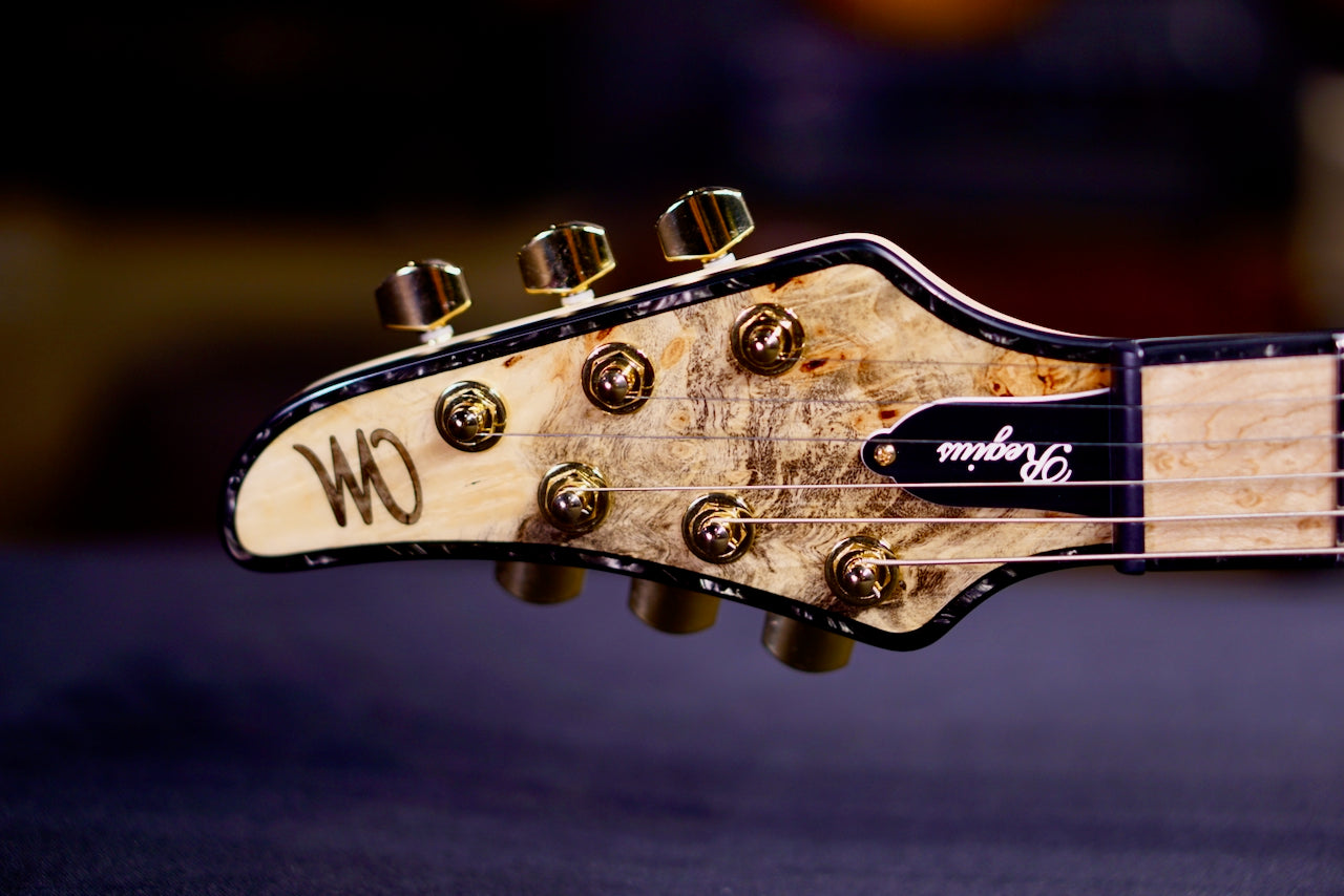 Mayones Regius 6 Buckeye Burl Master Grade Trans Natural RF2605295