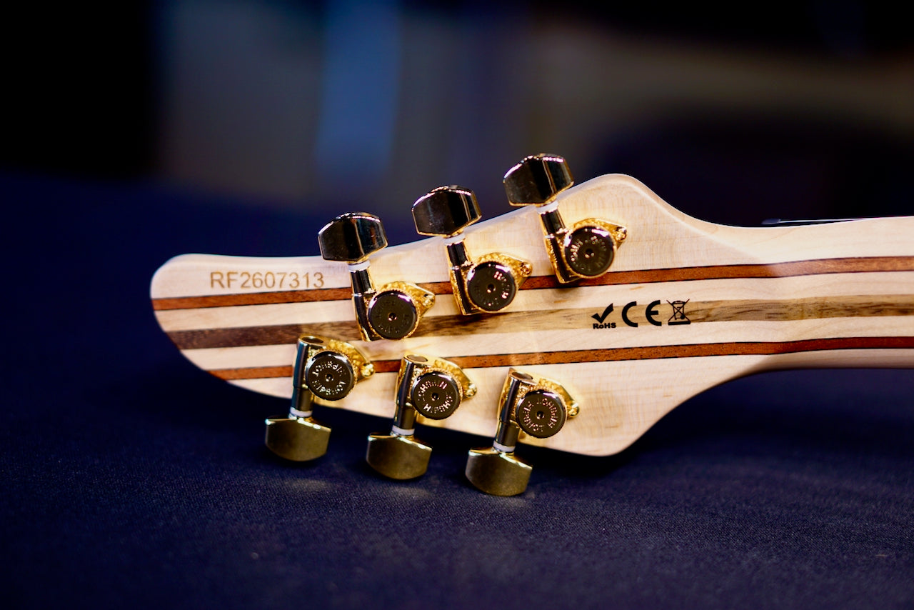 Mayones Regius 6 Buckeye Burl Birds of paradise RF2607313