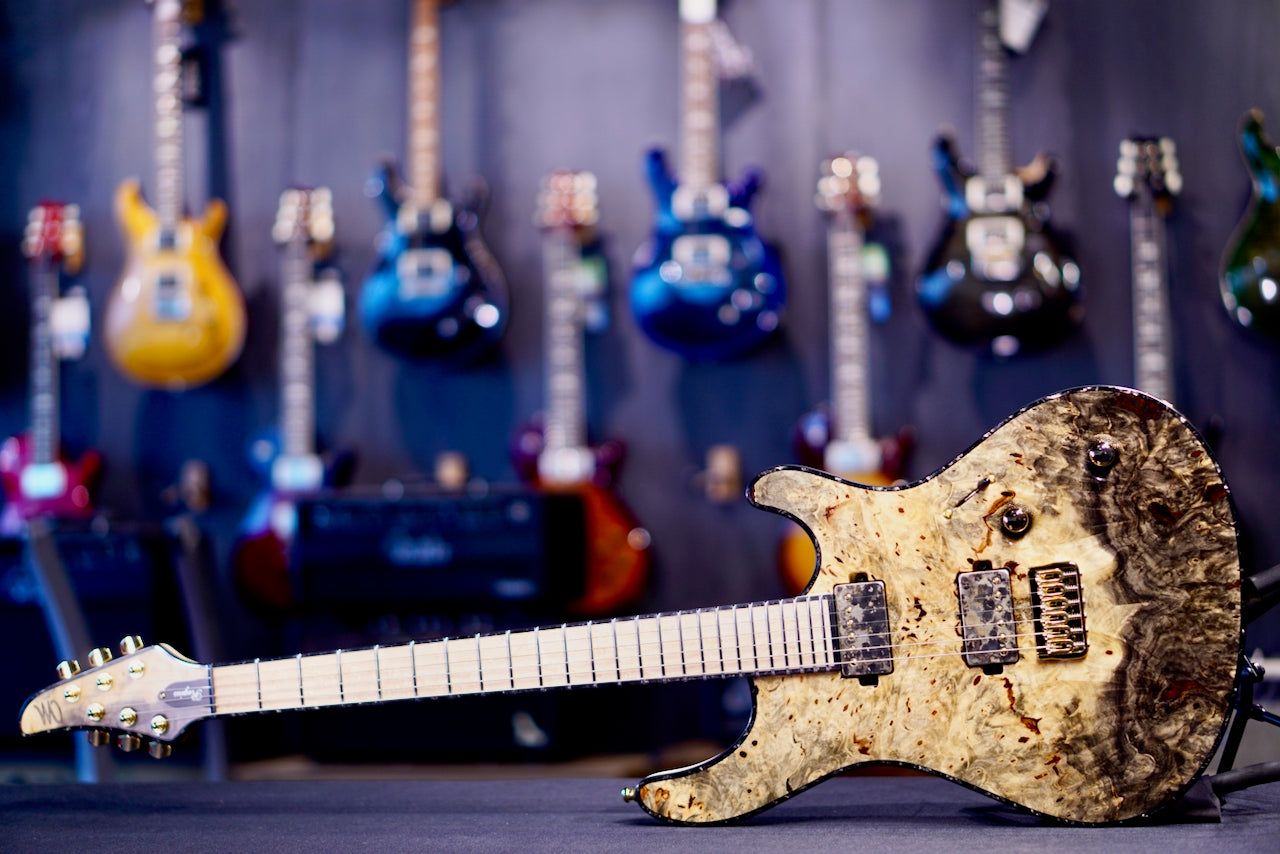 Mayones Regius 6 Buckeye Burl Trans Natural Gloss RF2606302